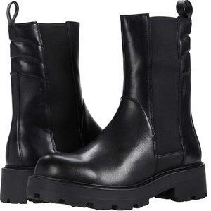 Vagabond Black Leather Boots